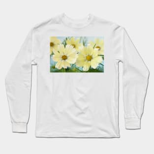 Cosmos bipinnatus  &#39;Lemonade&#39;  Cosmea  Mexican aster Long Sleeve T-Shirt